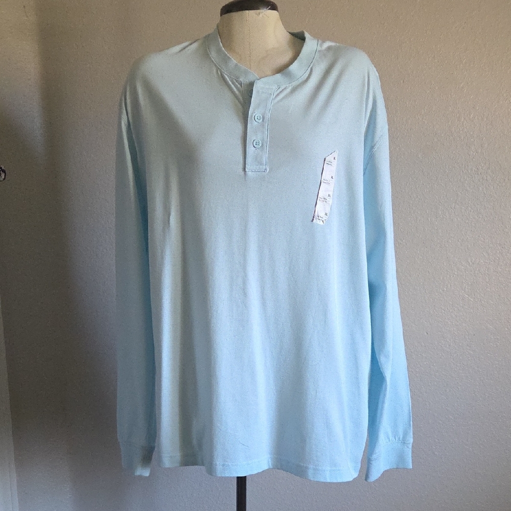 Goodfellow & Co Men's Long Sleeve Henley Shirt